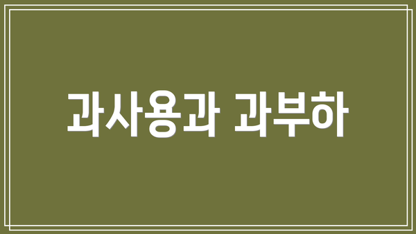 과사용과 과부하