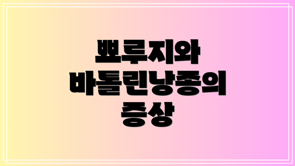 뾰루지와 바톨린낭종의 증상